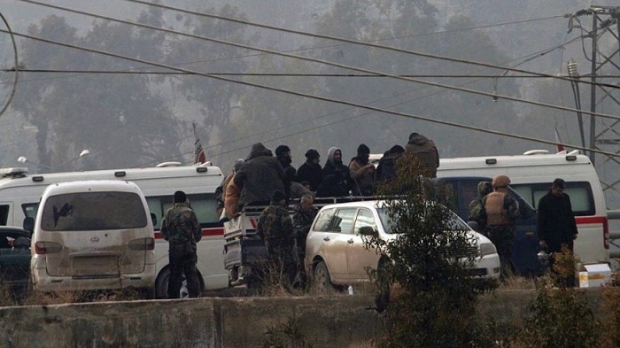 Buses leave 2 Syrian villages under Aleppo deal